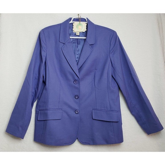 Appleseed's Jackets & Coats Appleseeds Wool Career Blazer Womens 4